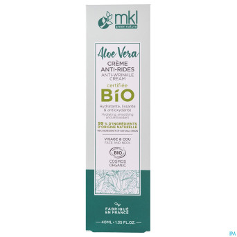 Mkl aloe vera cr a/rides aloe vera bio tube 40ml