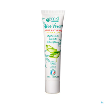 Mkl aloe vera cr a/rides aloe vera bio tube 40ml