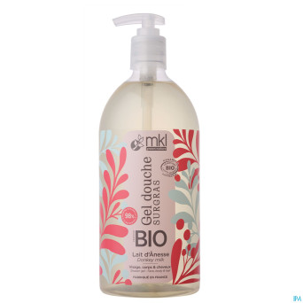 Mkl gel douche bio lait anesse fl pompe 1l