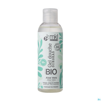 Mkl gel douche bio aloe vera fl 100ml