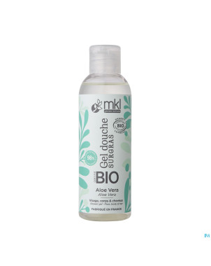 Mkl gel douche bio aloe vera fl 100ml