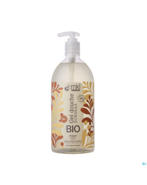 Mkl gel douche bio argan fl pompe 1l