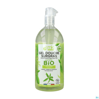 Mkl gel douche bio verveine fl pompe 1l