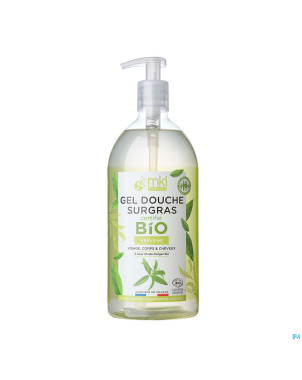 Mkl gel douche bio verveine fl pompe 1l