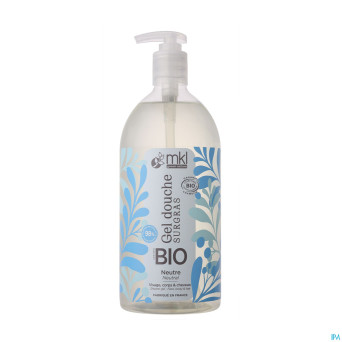 Mkl gel douche bio neutre fl pompe 1l