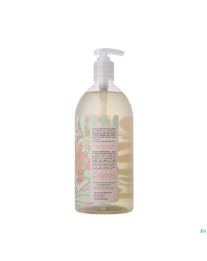 Mkl gel douche bio fleur coton fl pompe 1l