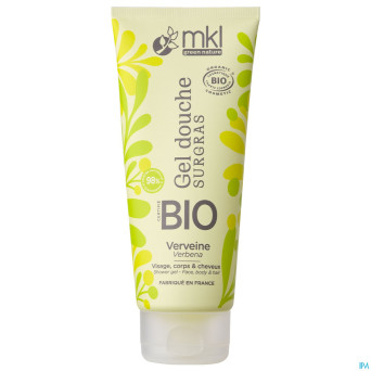 Mkl gel douche bio verveine fl 200ml