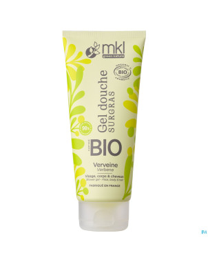 Mkl gel douche bio verveine fl 200ml
