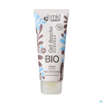 Mkl gel douche bio coco fl 200ml