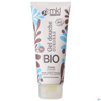 Mkl gel douche bio coco fl 200ml