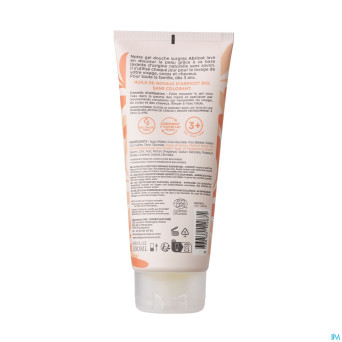 Mkl gel douche bio abricot fl 200ml