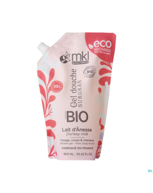 Mkl gel douche bio lait anesse rech. 900ml