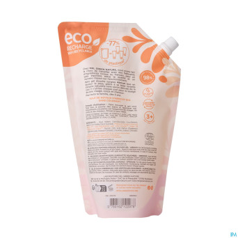 Mkl gel douche bio abricot recharge 900ml