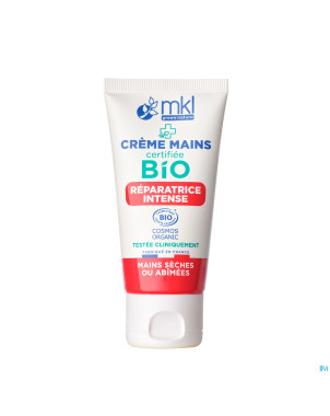 Mkl creme mains reparatrice intense bio tube 50ml