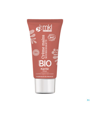 Mkl creme mains beurre karite bio tube 50ml