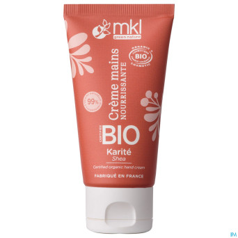 Mkl creme mains beurre karite bio tube 50ml