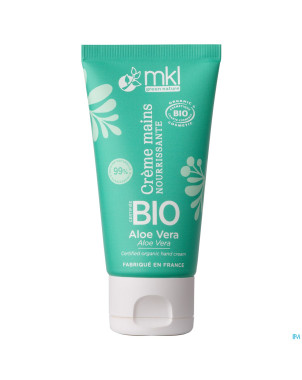 Mkl creme mains aloe vera bio tube 50ml