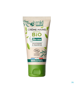 Mkl creme mains aloe vera bio tube 50ml