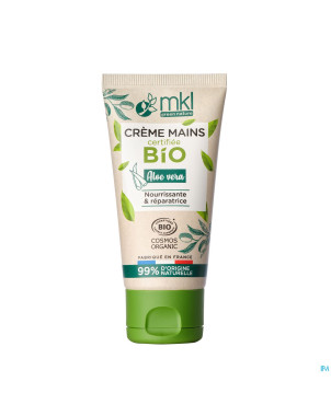 Mkl creme mains aloe vera bio tube 50ml