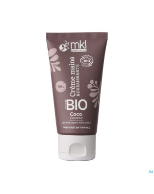 Mkl creme mains coco bio tube 50ml