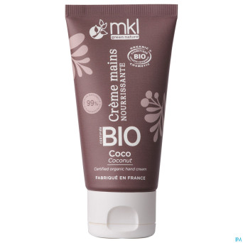 Mkl creme mains coco bio tube 50ml