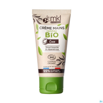 Mkl creme mains coco bio tube 50ml
