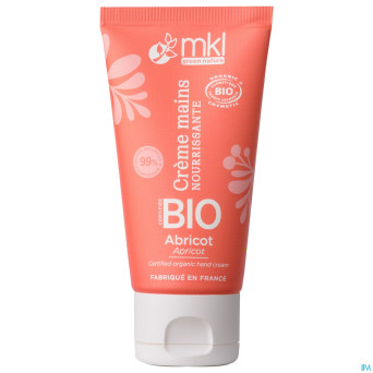 Mkl creme mains abricot bio tube 50ml