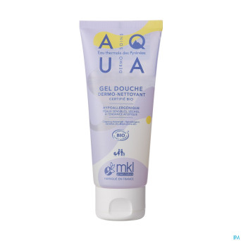 Aqua gel douche dermo nettoyant bio tube 100ml