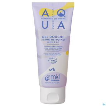 Aqua gel douche dermo nettoyant bio tube 100ml
