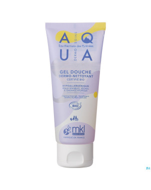 Aqua gel douche dermo nettoyant bio tube 100ml