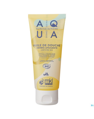 Aqua huile douche dermo apaisante bio tube 100ml