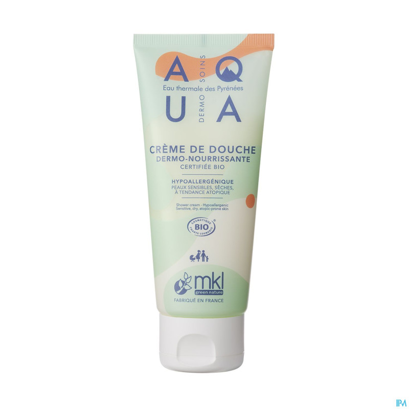 Aqua creme douche dermo nourrissante bio fl 100ml