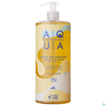 Aqua huile douche dermo apaisante bio fl pompe 1l