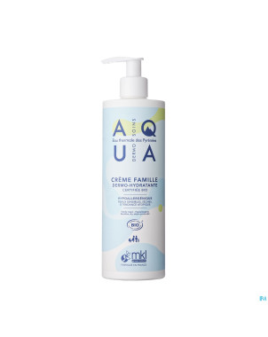 Aqua creme famille bio fl pompe 400ml