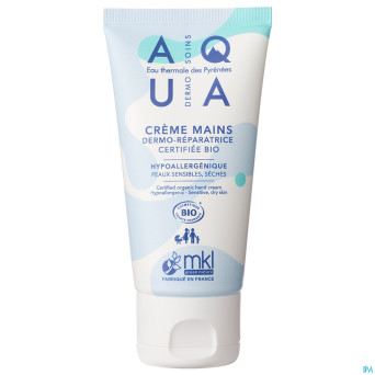 Aqua creme mains dermo reparatrice bio tube 50ml