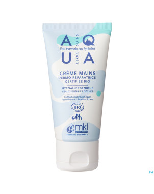 Aqua creme mains dermo reparatrice bio tube 50ml
