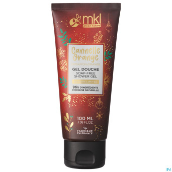 Mkl gel douche cannelle orange ed limitee 100ml