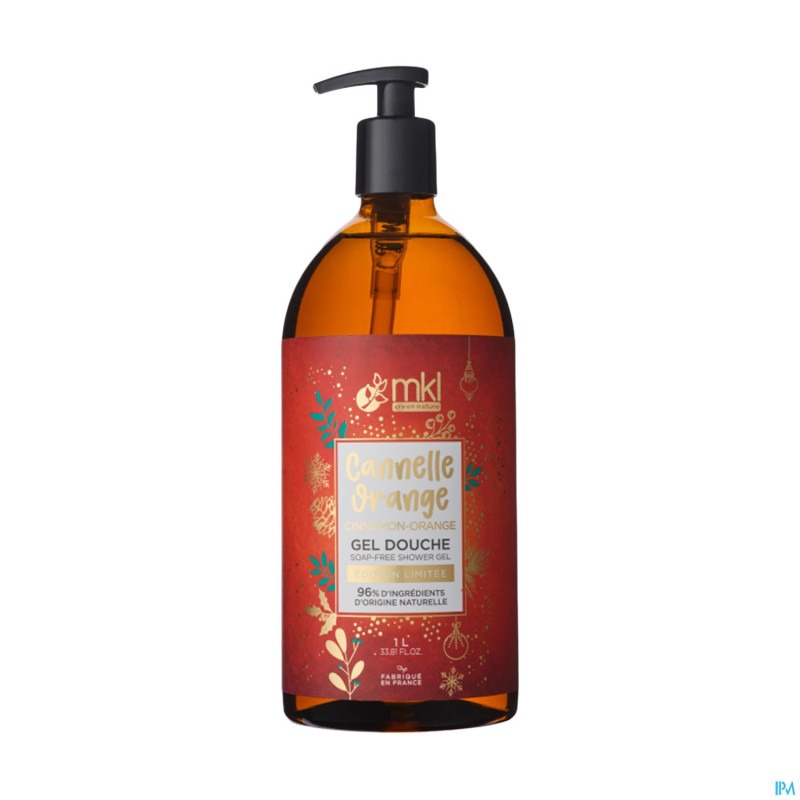 Mkl gel douche cannelle orange ed limit.fl pompe1l