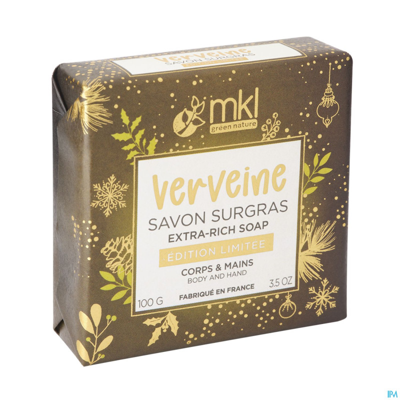 Mkl savon marseille surgras verveine ed limit.100g