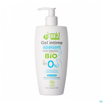 Mkl gel hygiene intime bio apaisant fl pompe 200ml