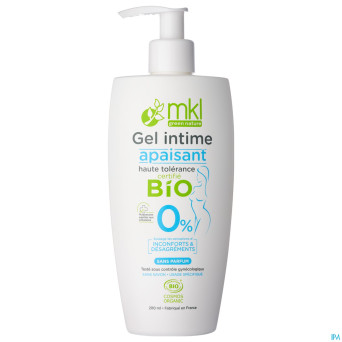 Mkl gel hygiene intime bio apaisant fl pompe 200ml