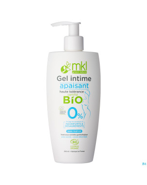 Mkl gel hygiene intime bio apaisant fl pompe 200ml