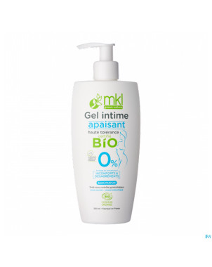 Mkl gel hygiene intime bio apaisant fl pompe 200ml