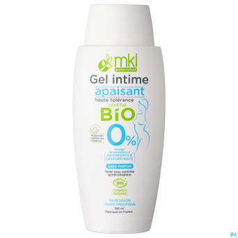 Mkl gel hygiene intime bio apaisant fl 100ml