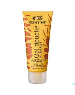 Cosm'ethik gel douche huile argan bio maroc 100ml