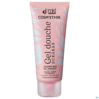 Cosm'ethik gel douche jasmin bio maroc tube 100ml