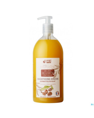 Cosm'ethik gel douche beurre karite fl pompe 1l