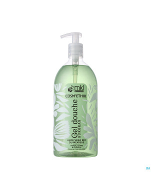 Cosm'ethik gel douche aloe vera bio fl pompe 1l