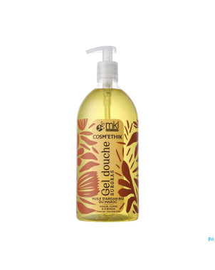 Cosm'ethik gel douche huile argan bio  fl pompe 1l