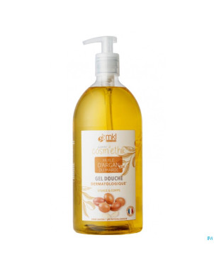 Cosm'ethik gel douche huile argan bio  fl pompe 1l